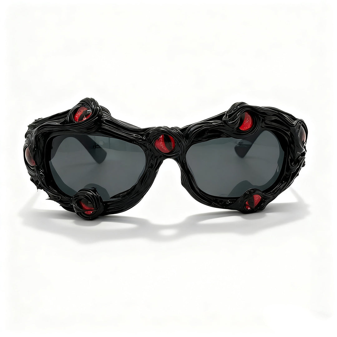 Women's creative designer sunglasses with extravagant 3D elements Bowlift
