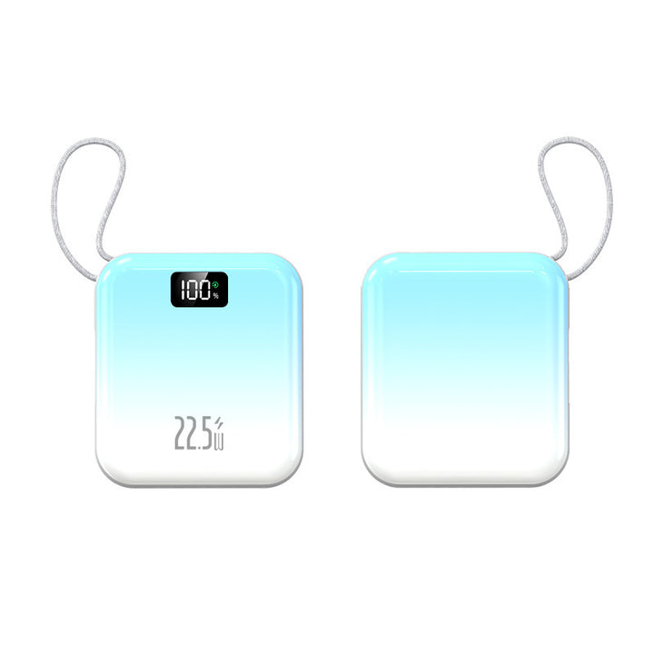 Portable power bank with state-of-the-art fast charging function and LED display Bowlift