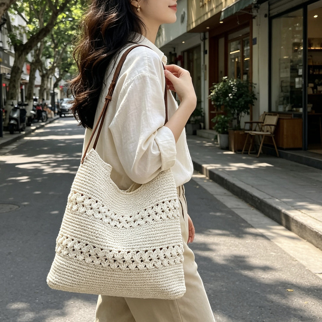 Hand-knotted Shopper Bag Bowlift