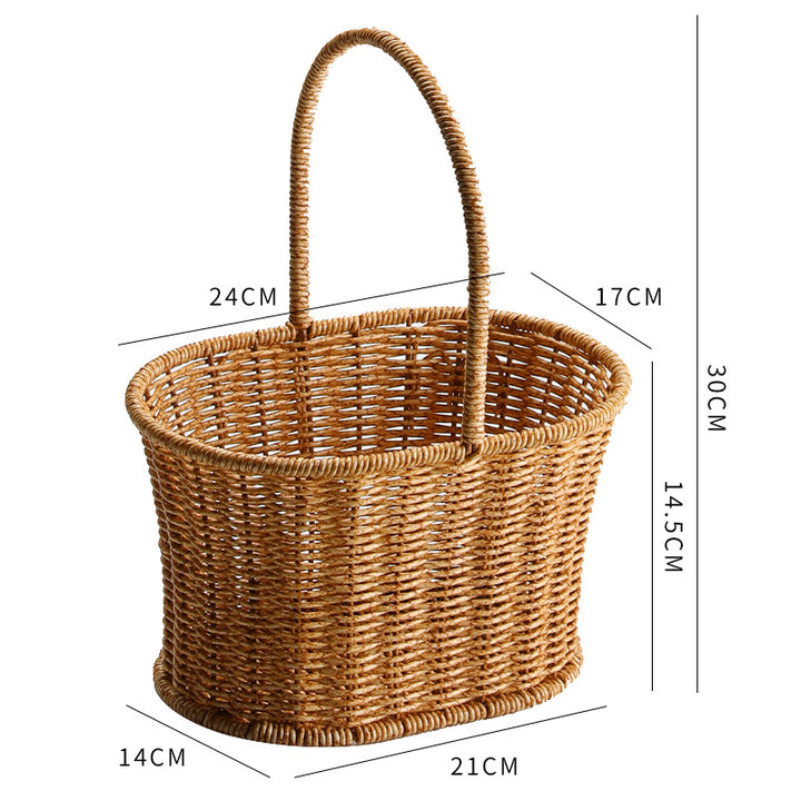 Unisex Handwoven Leisure Bag with Funny Design Bowlift