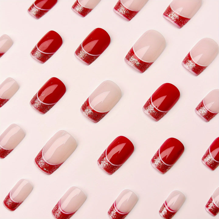 Elegant French Tip Nail Art Bowlift