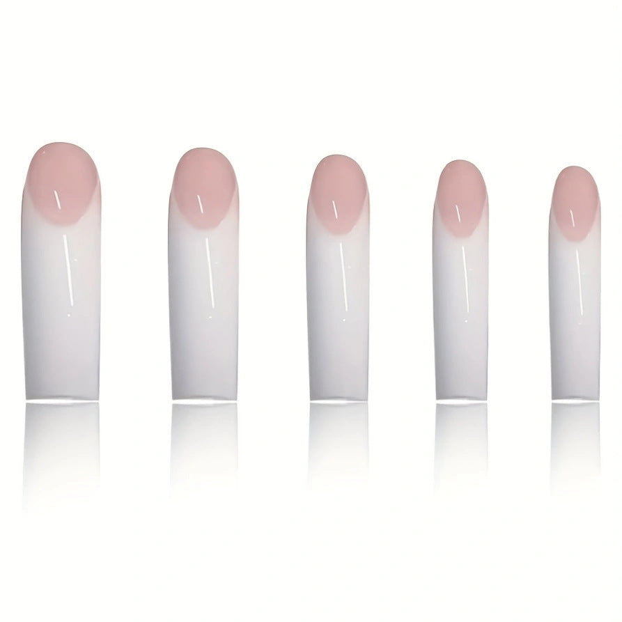 Premium Long Acrylic Press-On Nails Bowlift