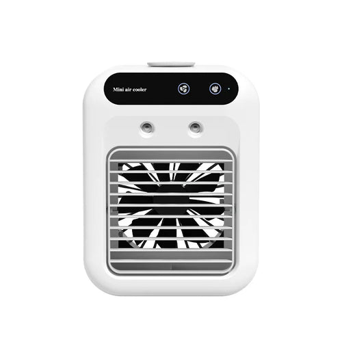 Unisex One Size Portable Personal Evaporative Air Conditioner USB Rechargeable Dual Power with Adjustable Louvers Bowlift