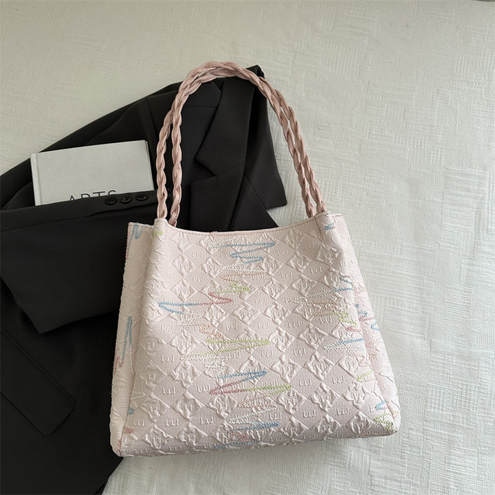 Quilted Decorative Shoulder Bag Bowlift