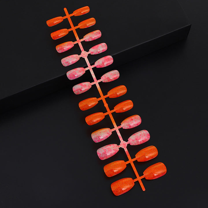 Luxury glitter design artificial nails Bowlift