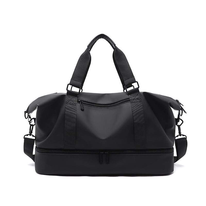 Sporty and Water-Repellent Duffel Bag with Adjustable Carrying System Bowlift