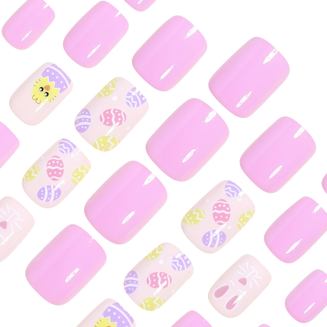 Themed Decorative Easter Nail Art Bowlift