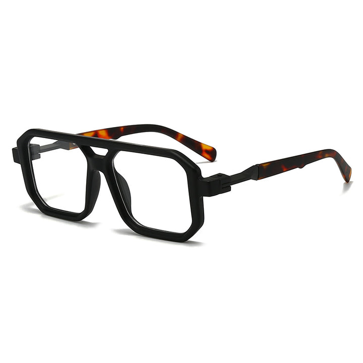 Ladies stylish oversized sunglasses with geometric frame Bowlift