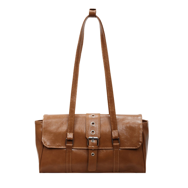 WoVintage Leather Satchel Bag Bowlift