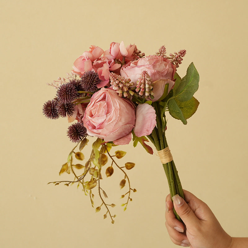 Elegant Artificial Flower Bouquet Bowlift