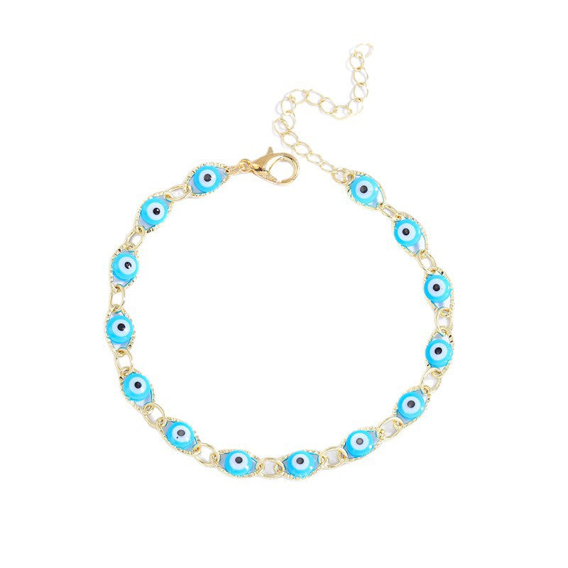 Evil Eye Charm Bracelet Bowlift 1788164291