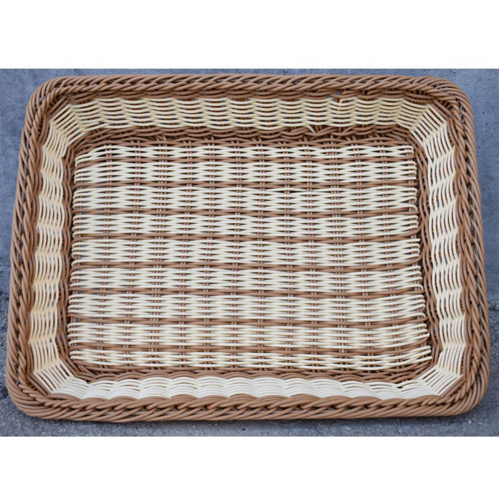 Handwoven Rectangular Storage Tray Bowlift
