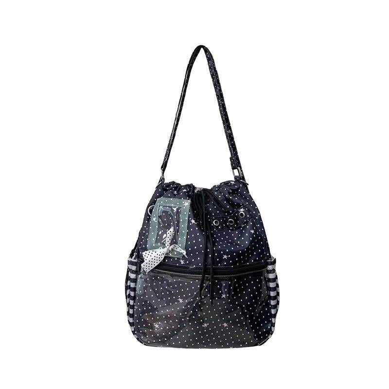 Elegant Drawstring Shoulder Bag Bowlift