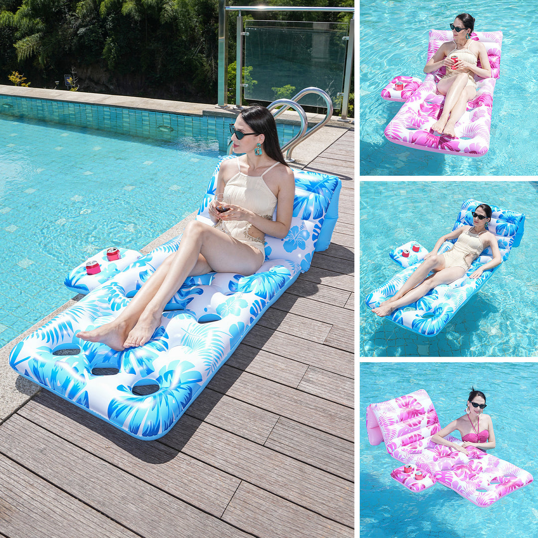 Ladies Multifunctional Inflatable Lounge with Ergonomic Head Area Bowlift