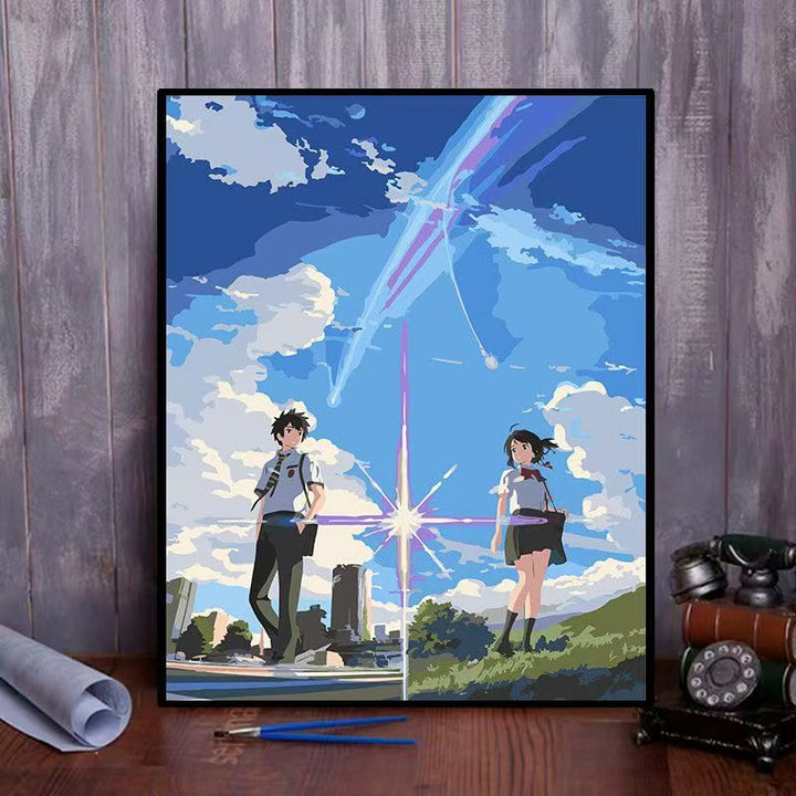 Anime-Inspired Scenic Artwork Print Bowlift