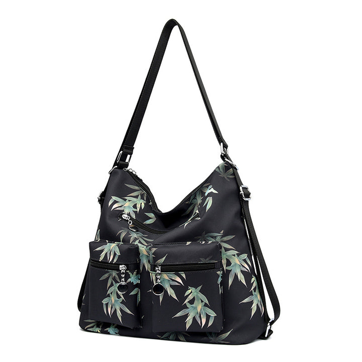 Spacious Multi-Pocket Shoulder Bag Bowlift