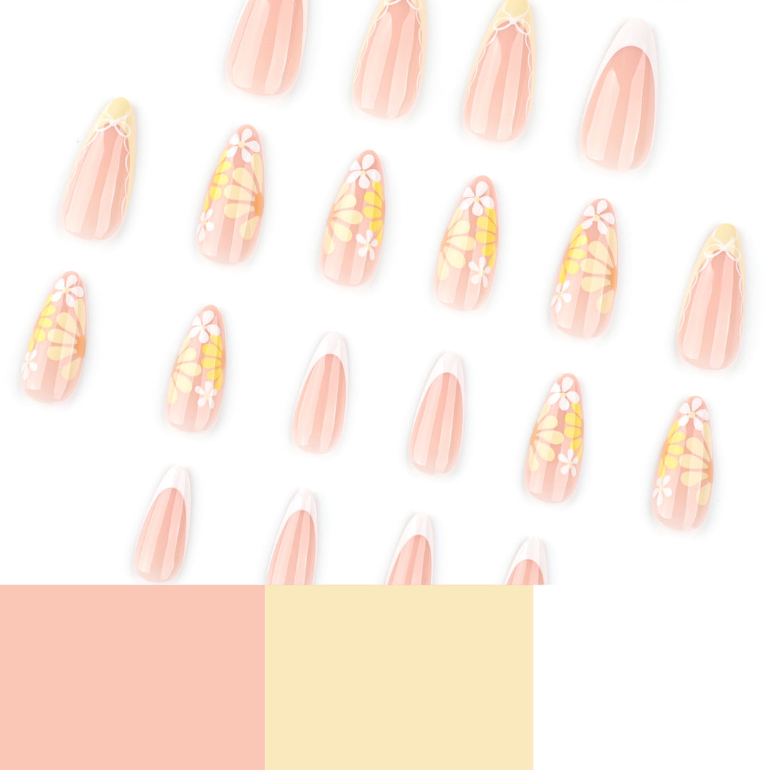 Artistic nail designs with floral accents Bowlift 1789123474