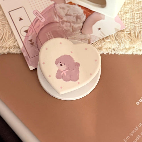 Heart-shaped Makeup Mirror Bowlift