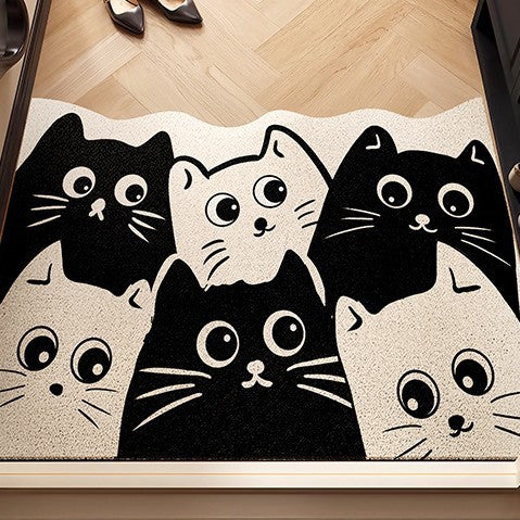 Cat-Themed Entrance Mat Bowlift