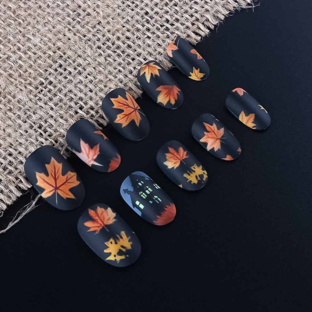 Themed Seasonal Press-On Nail Art Bowlift