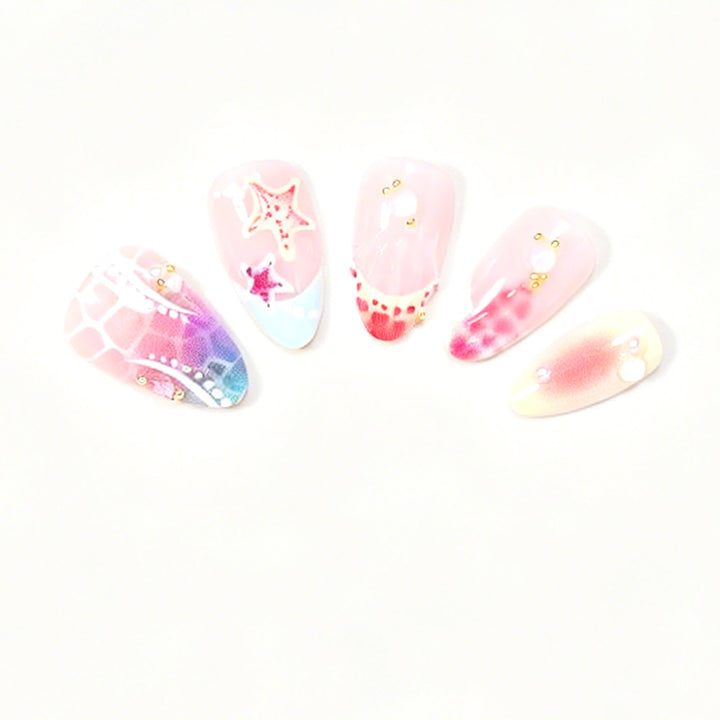 Coastal Themed Nail Art Tips Bowlift