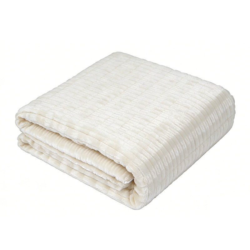 Women Cozy Structured Fleece Blanket Bowlift