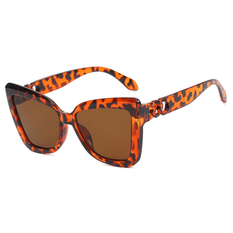 Women's trendy cat-eye sunglasses with sophisticated pattern Bowlift