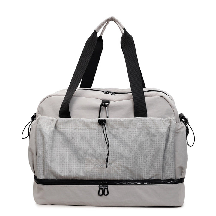 Spacious Fitness Bag With Removable Shoulder Straps Bowlift