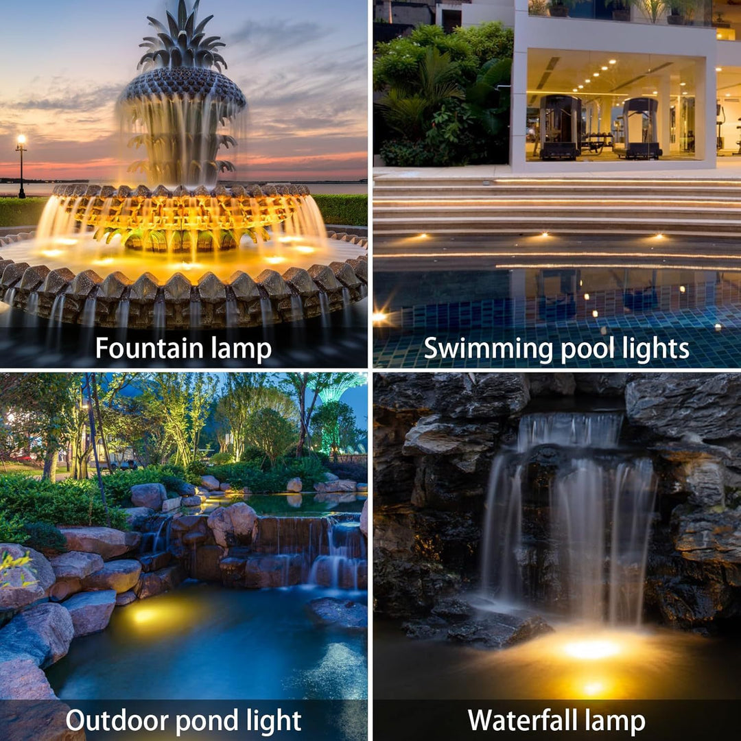 Adjustable Outdoor Solar Landscape Spotlights With External Photovoltaic Panel And Adjustable Ground Spike Bowlift