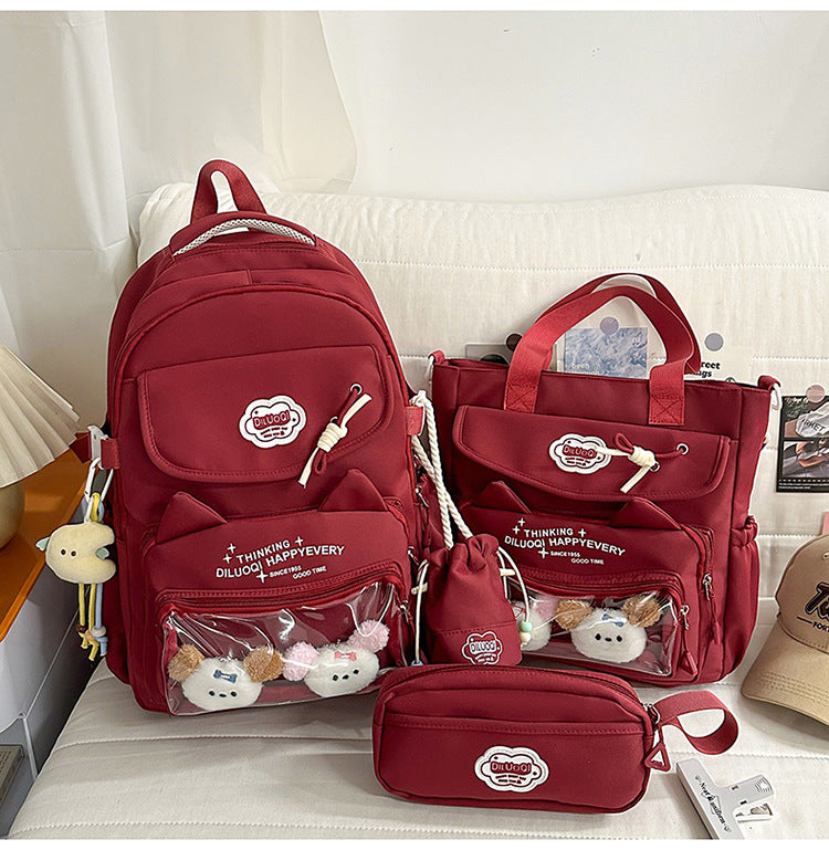 Multi-Functional School Backpack and Tote Bundle Bowlift