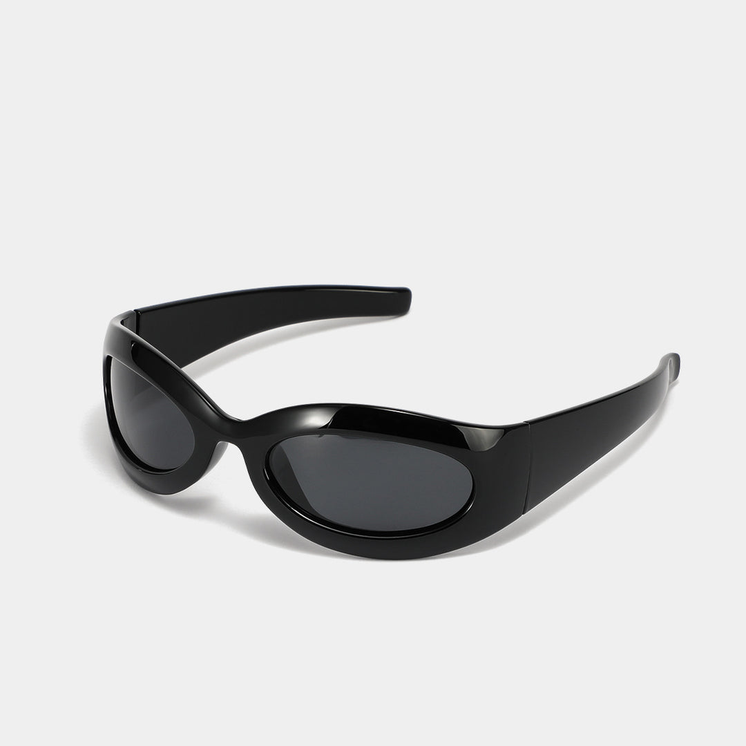 Women's fashionable retro sunglasses in trendy oval design Bowlift