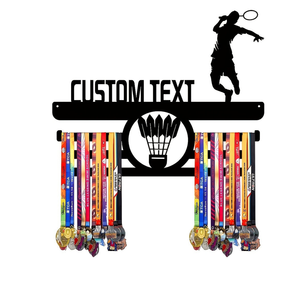 Customizable Badminton Wall Art