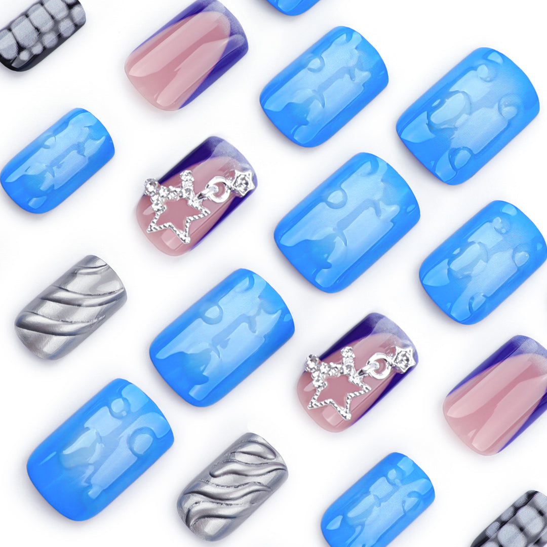 Creative nail extensions with unique 3D design Bowlift