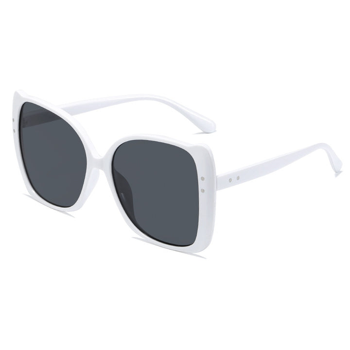 Women oversized sunglasses with brown gradient Bowlift