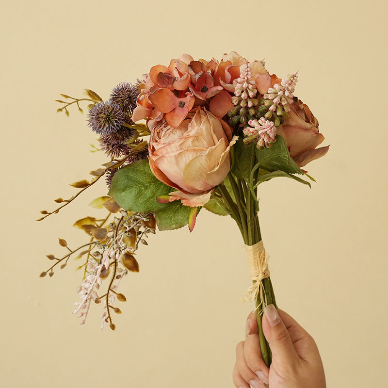 Elegant Artificial Flower Bouquet Bowlift