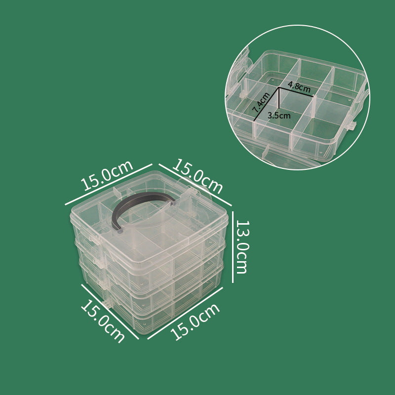 Multi-Functional Craft Storage Organizer Box Bowlift