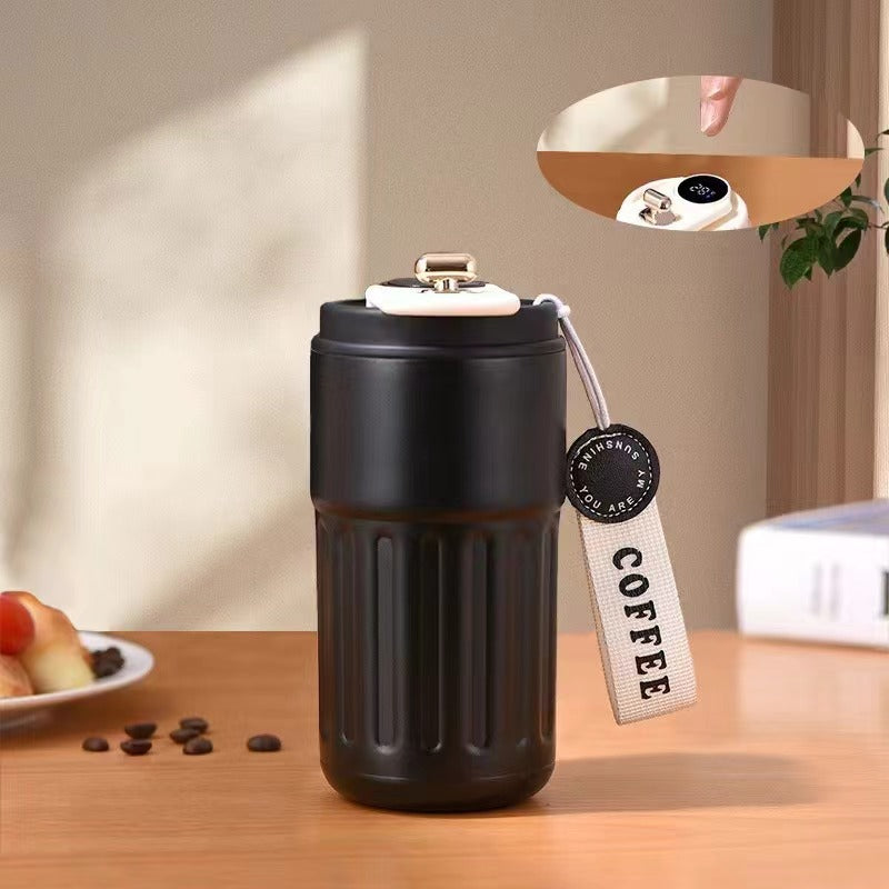 Unisex insulated coffee mug with practical lid Bowlift