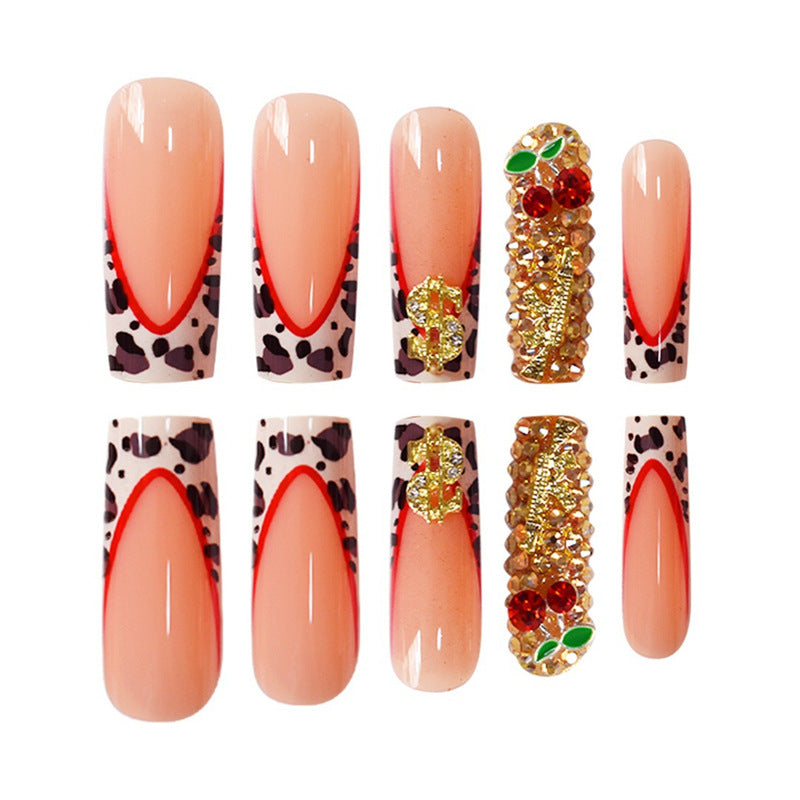 Artistic Decorative Press-On Nails Bowlift