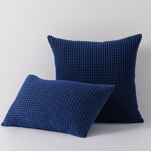 Textured Plush Decorative Pillow Set