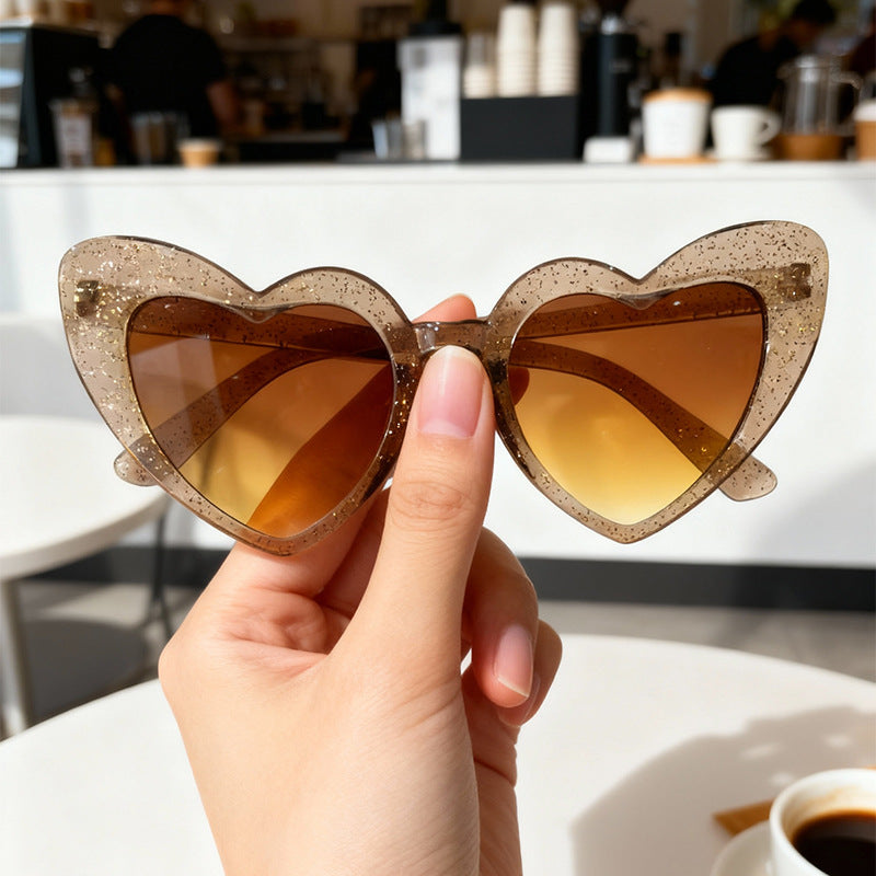 Vintage Heart-Frame Sunglasses Bowlift