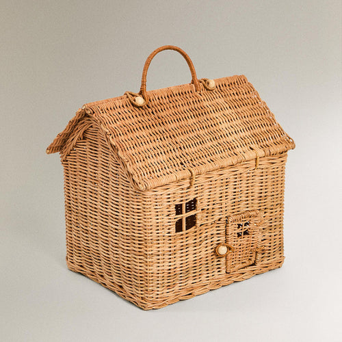 Playful storage basket in house design Bowlift