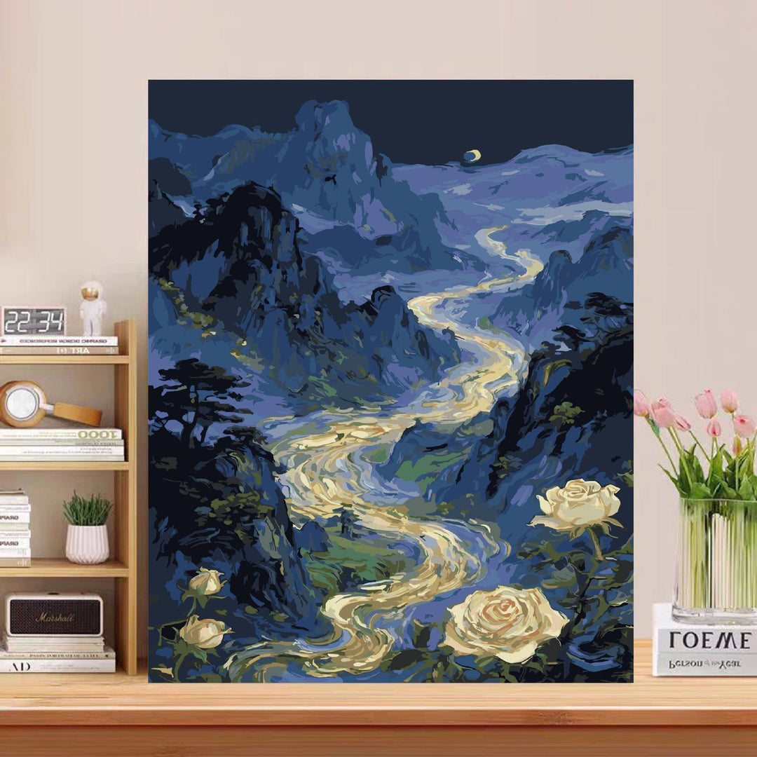 Majestic Landscape Canvas Art Print Bowlift