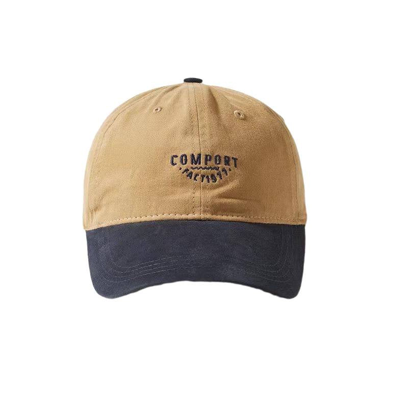Men's Casual Two-Tone Baseball Cap Bowlift