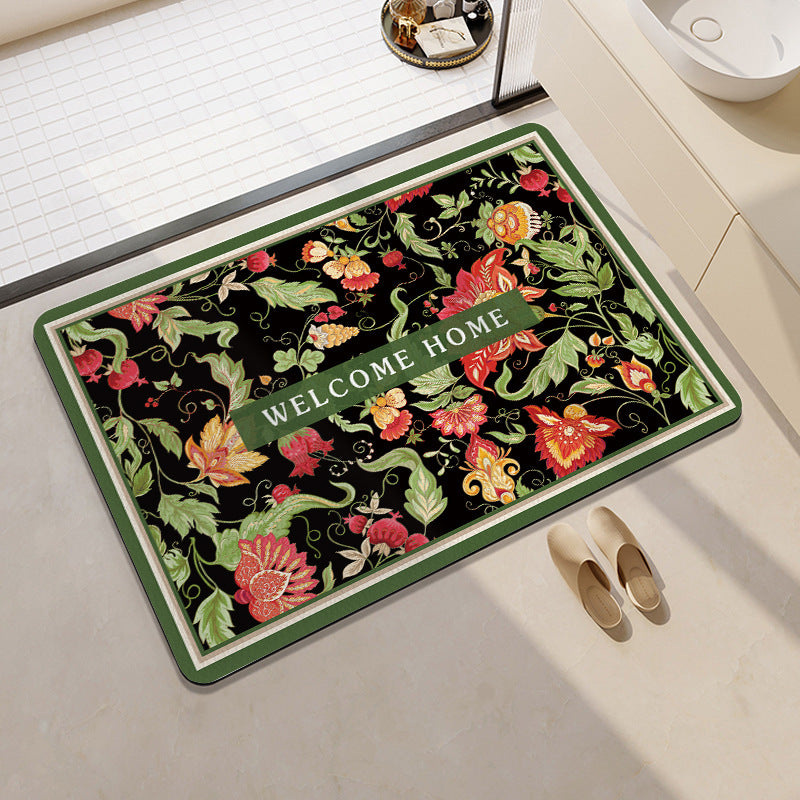 Fruit-Themed Soft Bath Mat Bowlift