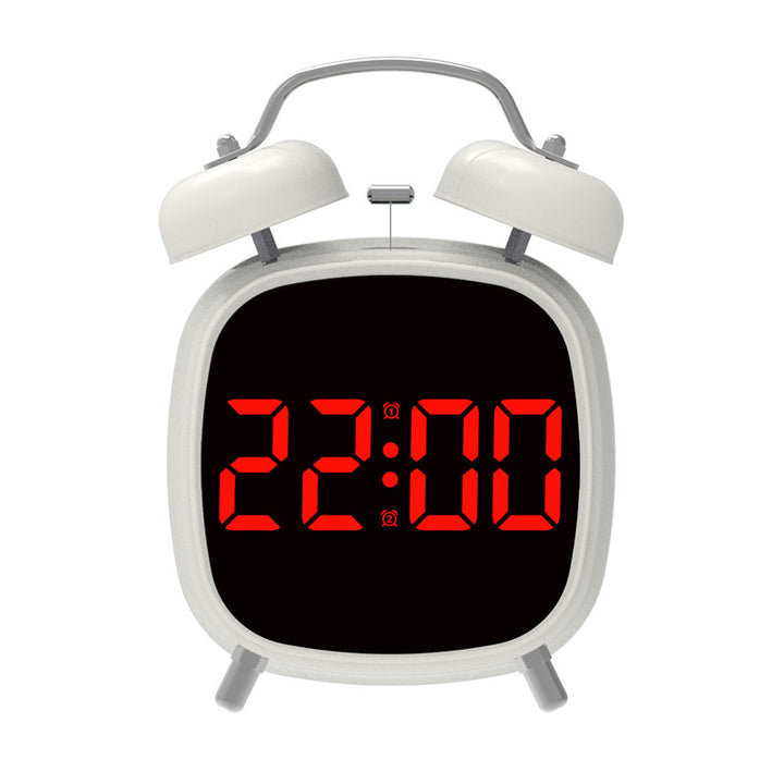 Digital Alarm Clock in Retro Style Bowlift