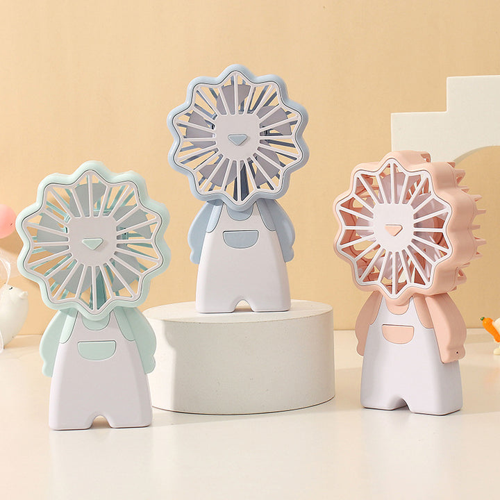 Women's portable table fan with creative design Bowlift