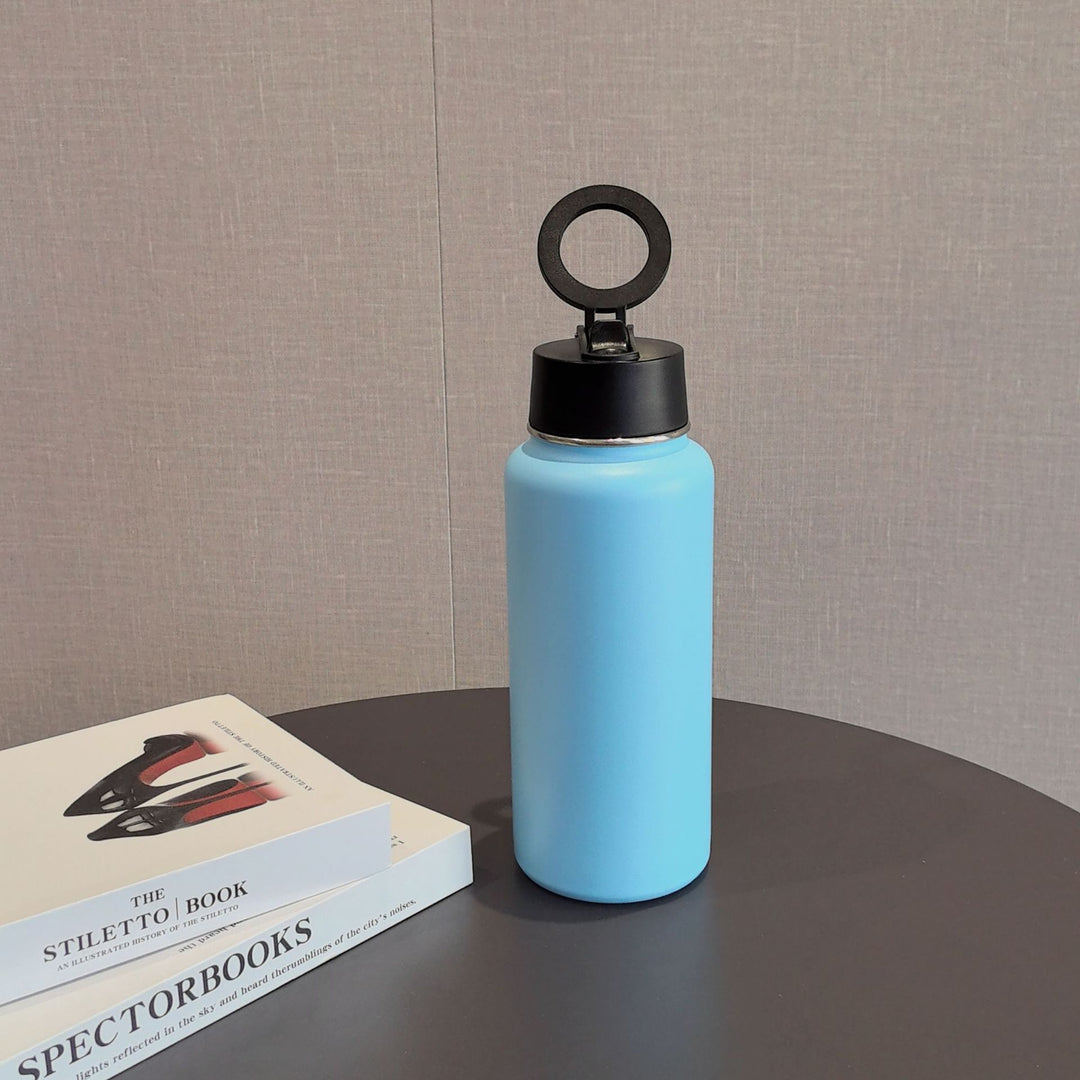 Unisex Sporty Stainless Steel Water Bottle Bowlift