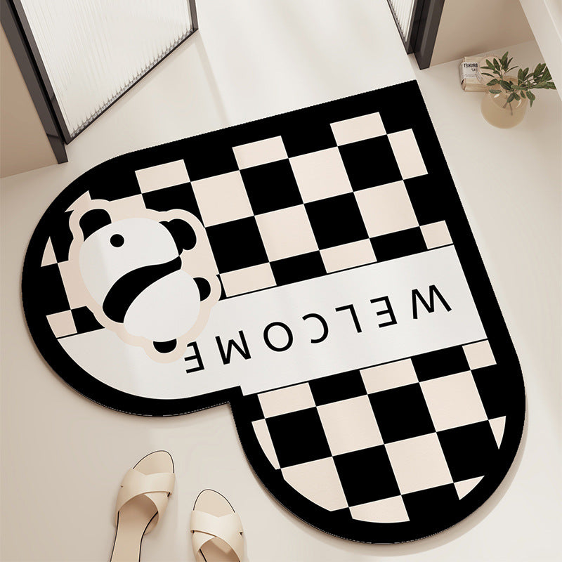 Artistic Non-Slip Area Mat