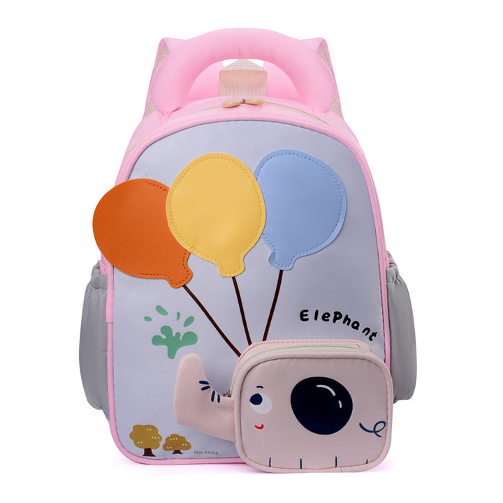 Children's Cartoon-Themed School Backpack Bowlift