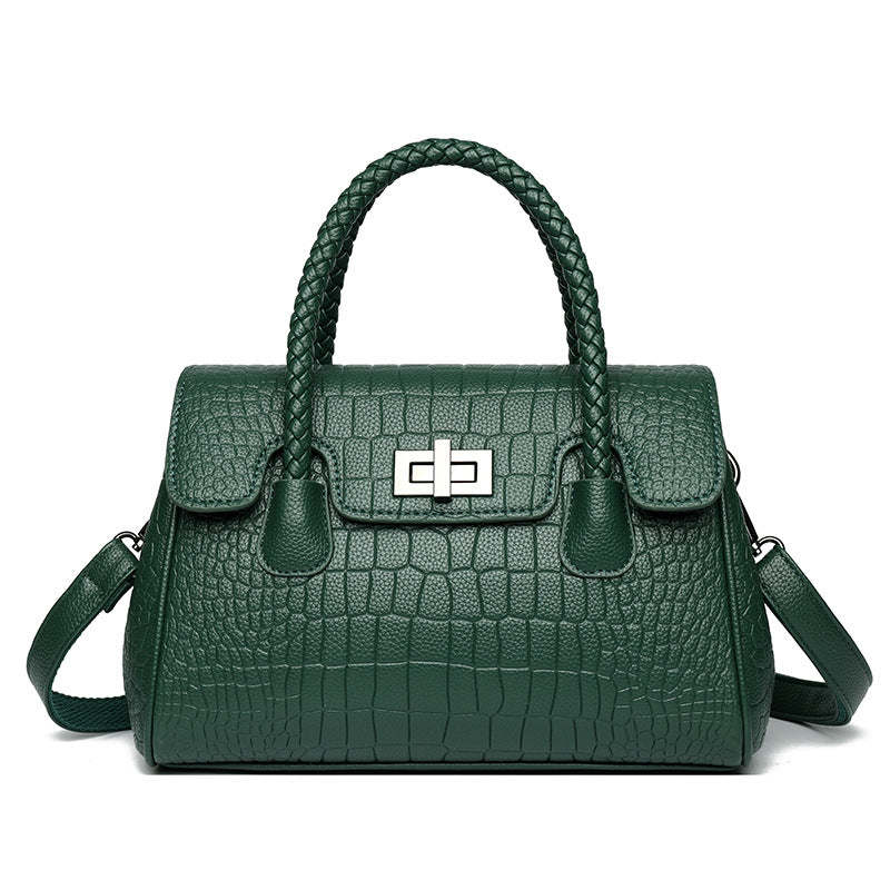 Elegant Double-Handle Handbag Bowlift
